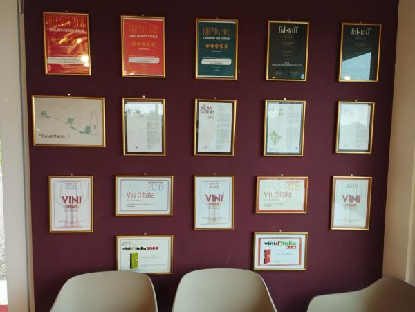 Visita cantine La Colombera e Claudio Mariotto.